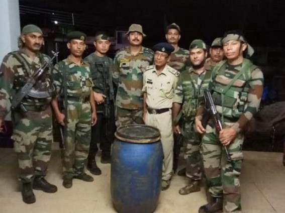 Assam Rifles Jawans seized 50 kg ganja Assam Rifles Jawans seized 50 kg ganja